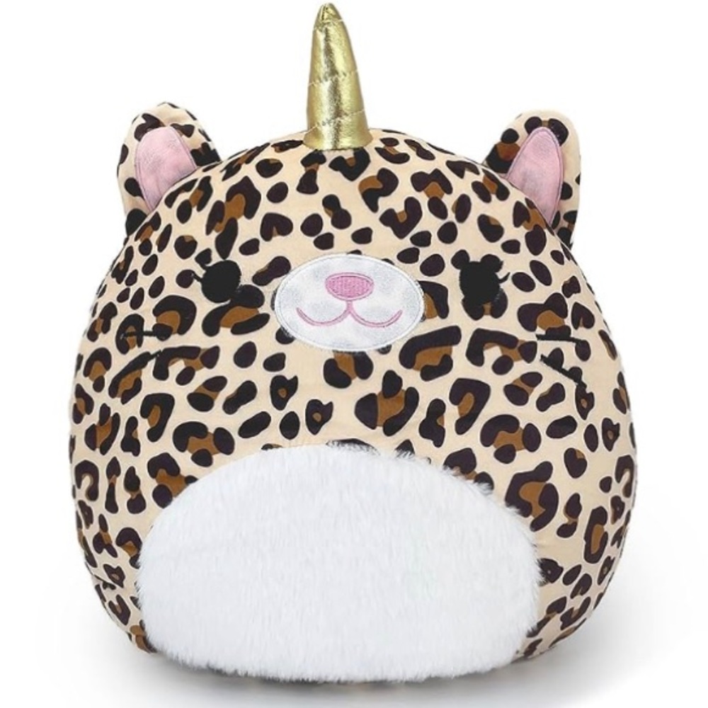 Splushmow Brown Spots Adrie The Caticorn Plush Pillow